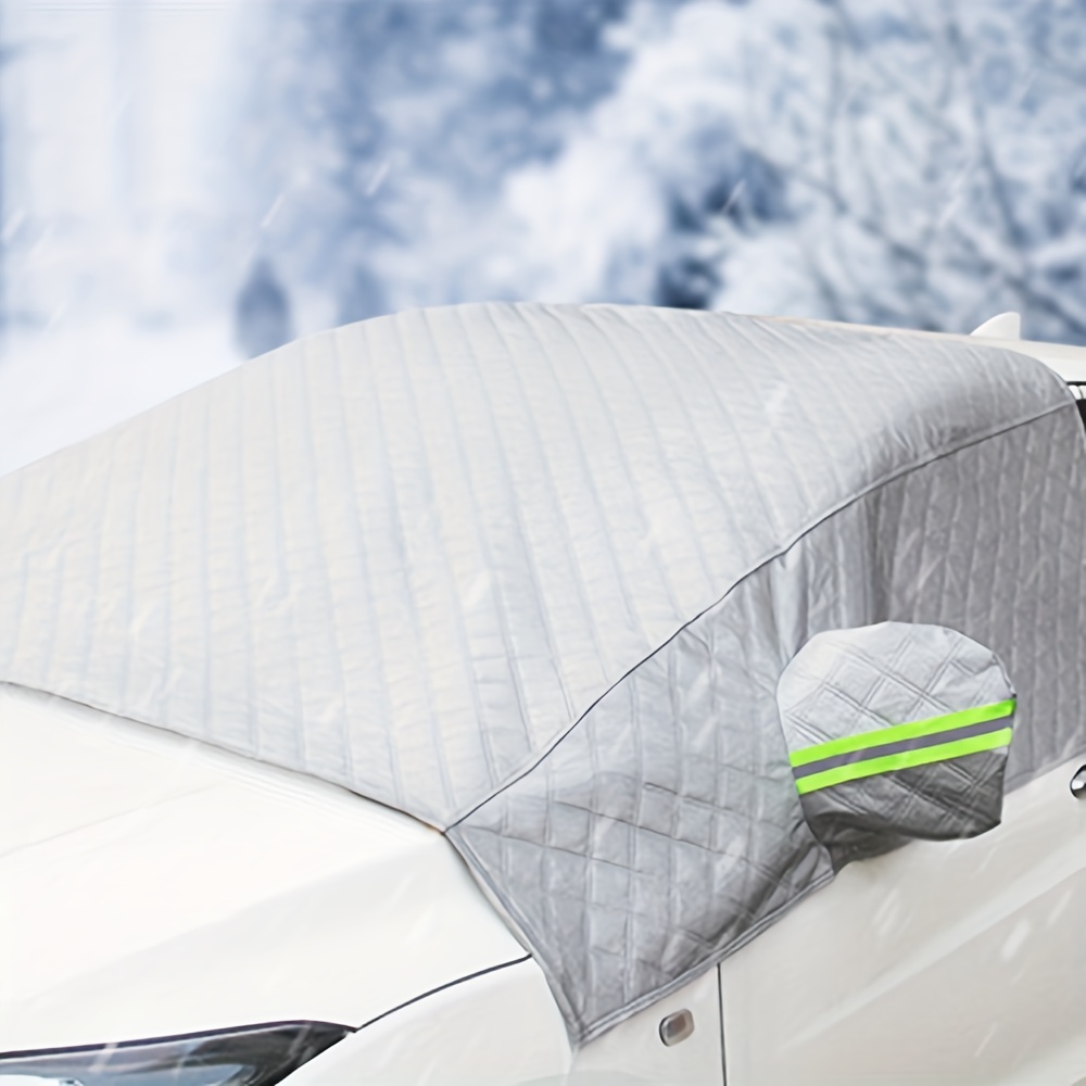 Extra Large Windshield Snow Ice Cover Fit Car Winter Frost - Temu