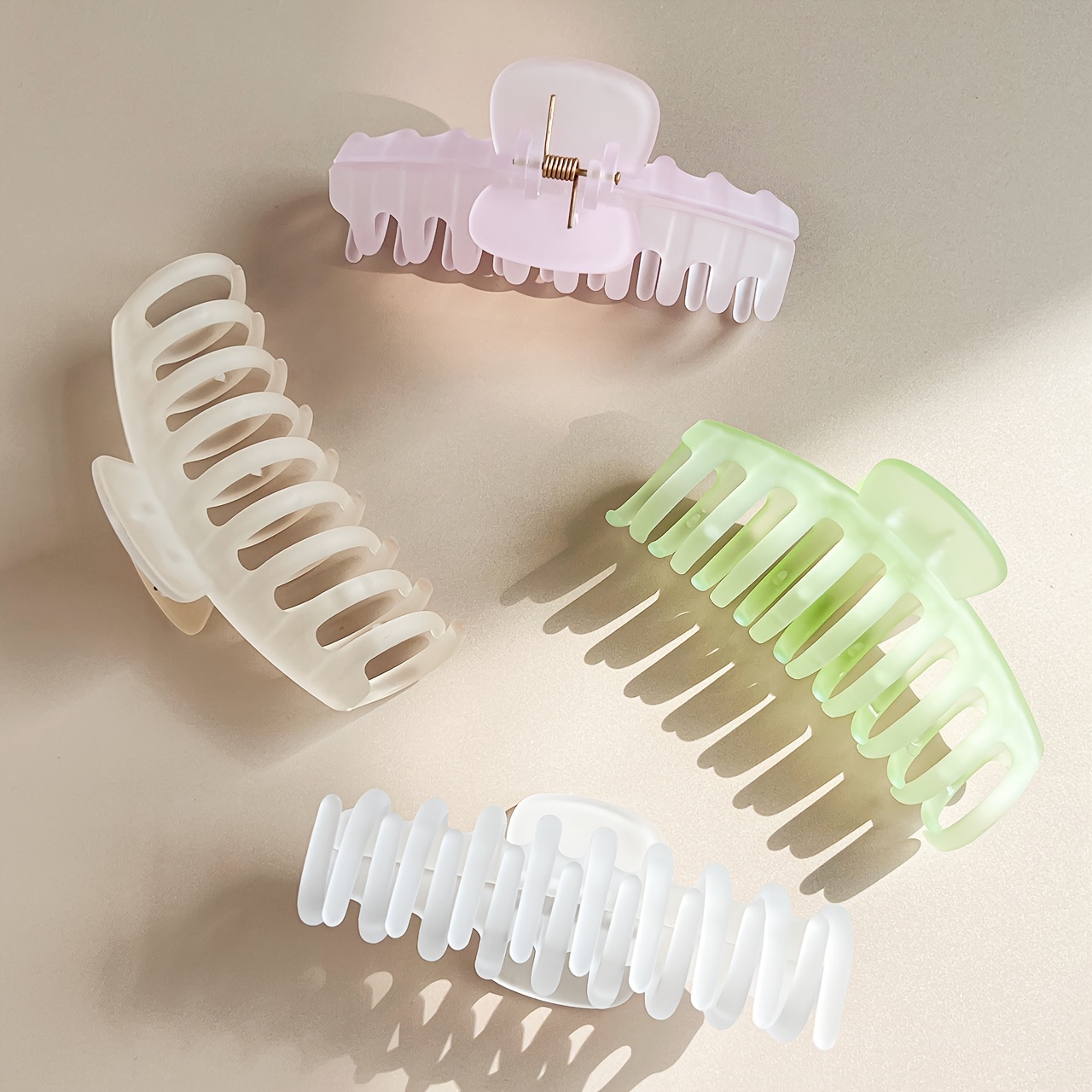 Hair Claw Transparent - Temu