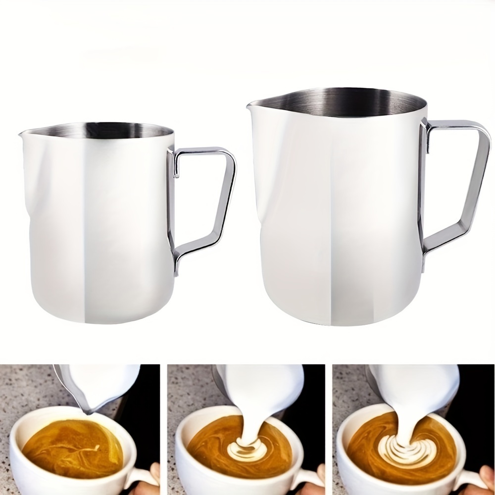 400ml Manual Milk Frother Japanese Style Double Strainer Manual Milk Frother  Coffee Supplies Stainless Steel Milk Frother Tools