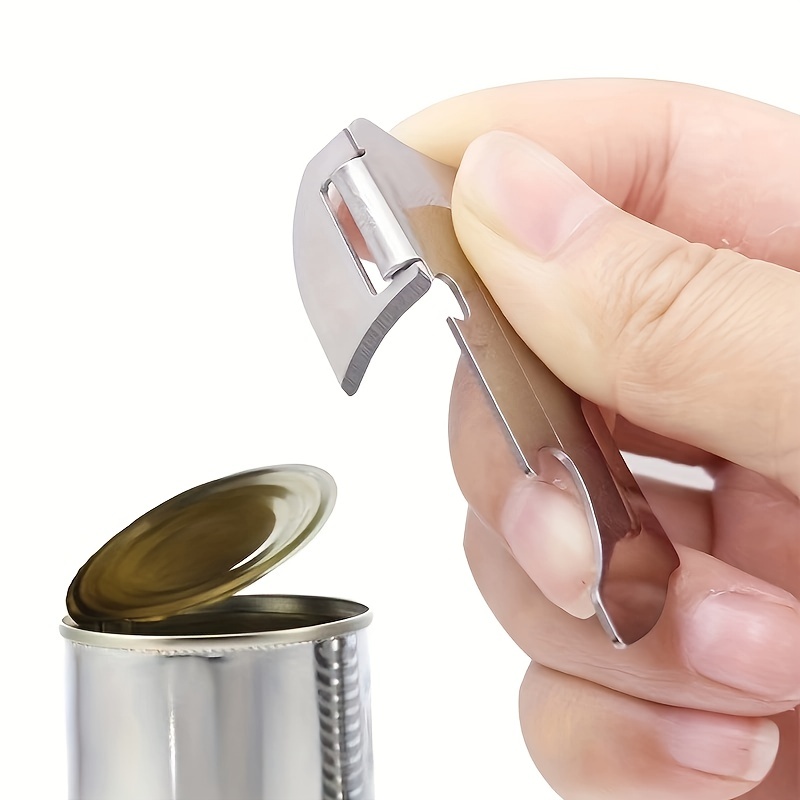Mainstays Stainless Steel Magnetic Can Punch / Bottle Opener, Silver 