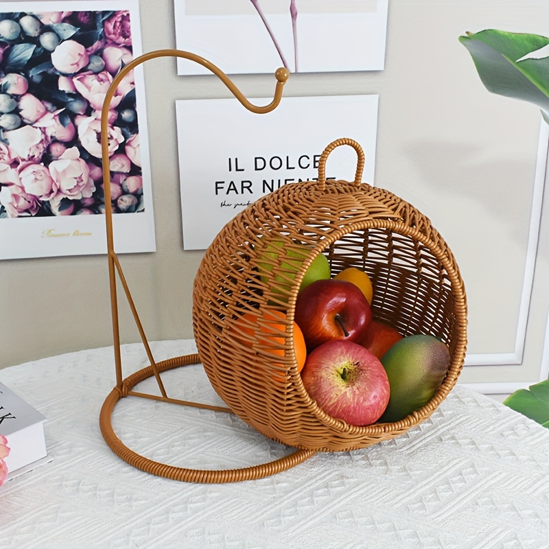 1/3 Pezzi Cesto Frutta E Acqua In Rattan Vassoio Quadrato - Temu Italy