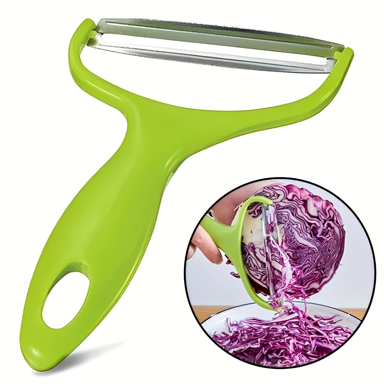 Pelador de verduras (4 piezas) cuchillas de acero inoxidable son el mejor  rallador de pelado y espiralizador de juliana - Peladores de verduras 