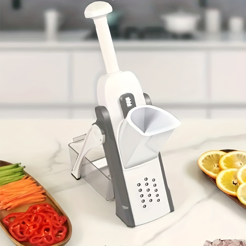 Adjustable Mandoline Slicer with Spiralizer Vegetable Slicer