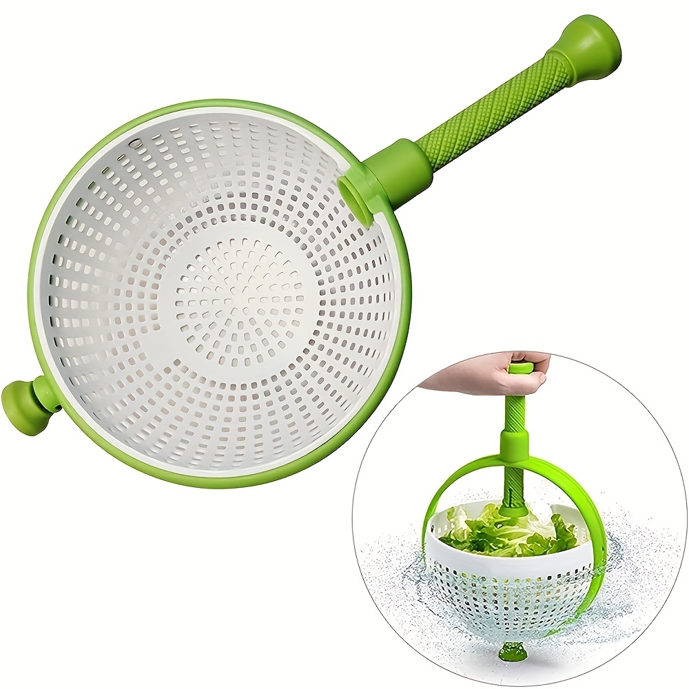 Dropship Fruit Vegetable Cleaning Device Salad Manual Washing Spinner With  Brush Hand Crank Fruit Washing Machine With Bowl Kitchen Gadget to Sell  Online at a Lower Price