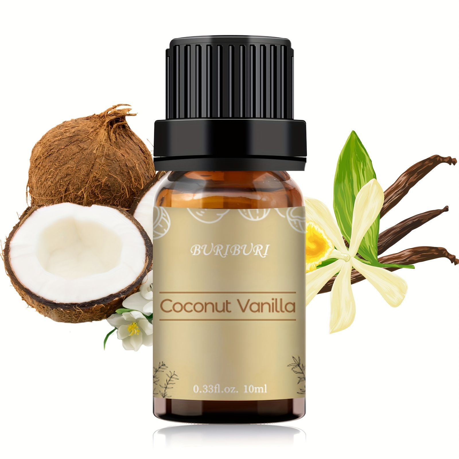 Vanilla Oil Essential and Chamomile Essential Oil by BURIBURI, 100