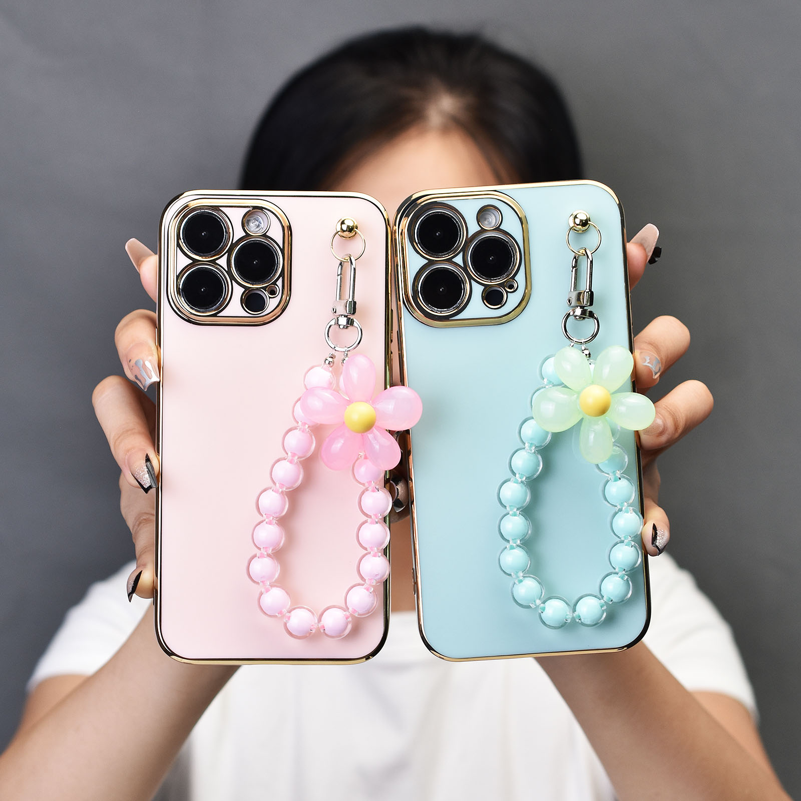 1pc Soft Silicone All-inclusive Heart-shaped Phone Case With Full Body  Protection, Compatible With Iphone