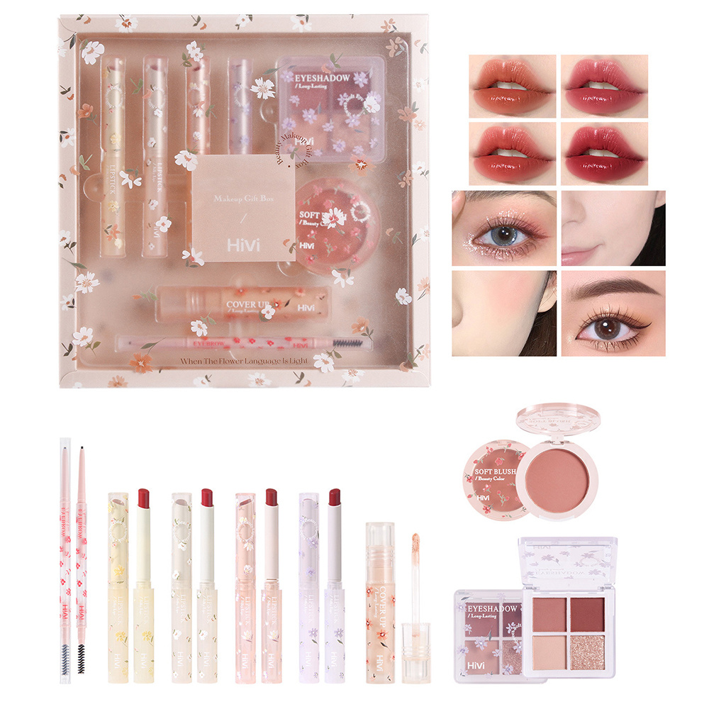 Kit de maquillaje profesional para mujeres con espejo, todo en uno, set de  regalo de maquillaje para adolescentes, paleta de sombra de ojos de 180