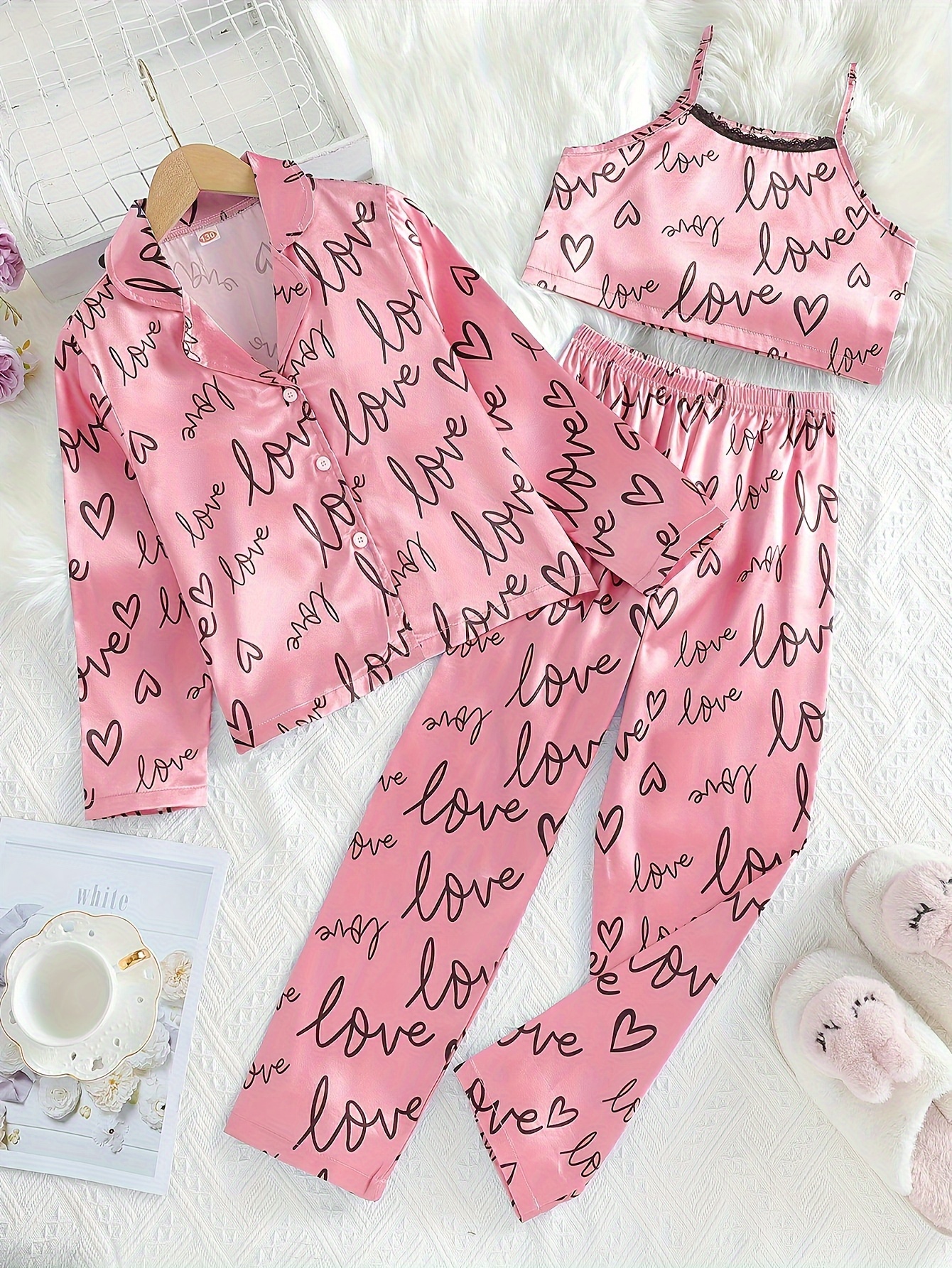 Disney Girls Lilo And Sewing And Short Angel Kids Pajamas