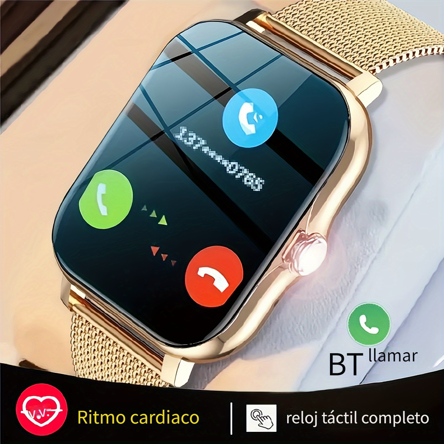 Compre Pantalla Táctil Completa Smartwatch Para Huawei/samsung Impermeable Reloj  Inteligente Para Iphone Hombres Mujeres y Reloj Inteligente de China por  13.9 USD