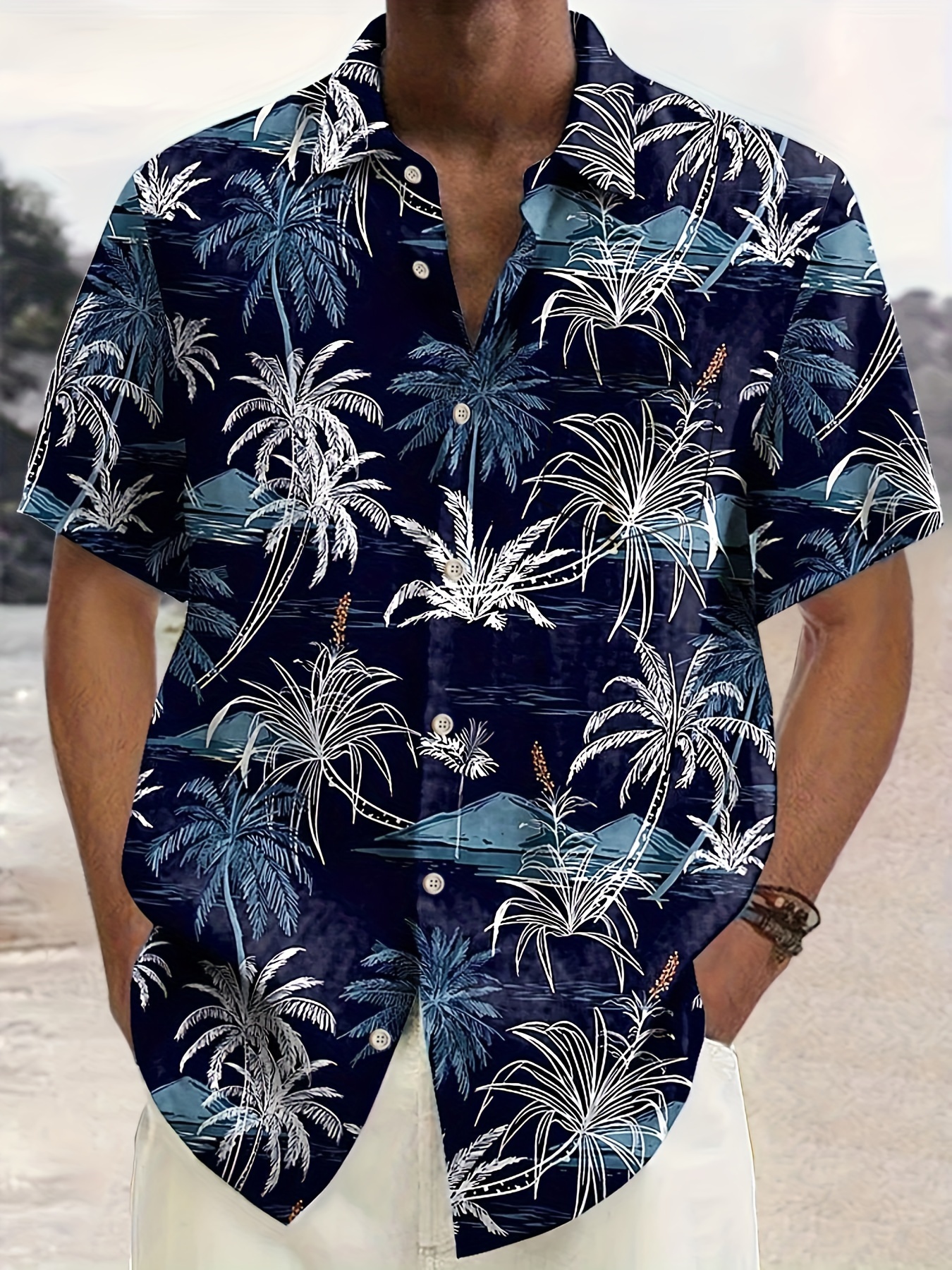 Playeras discount hawaianas hombre