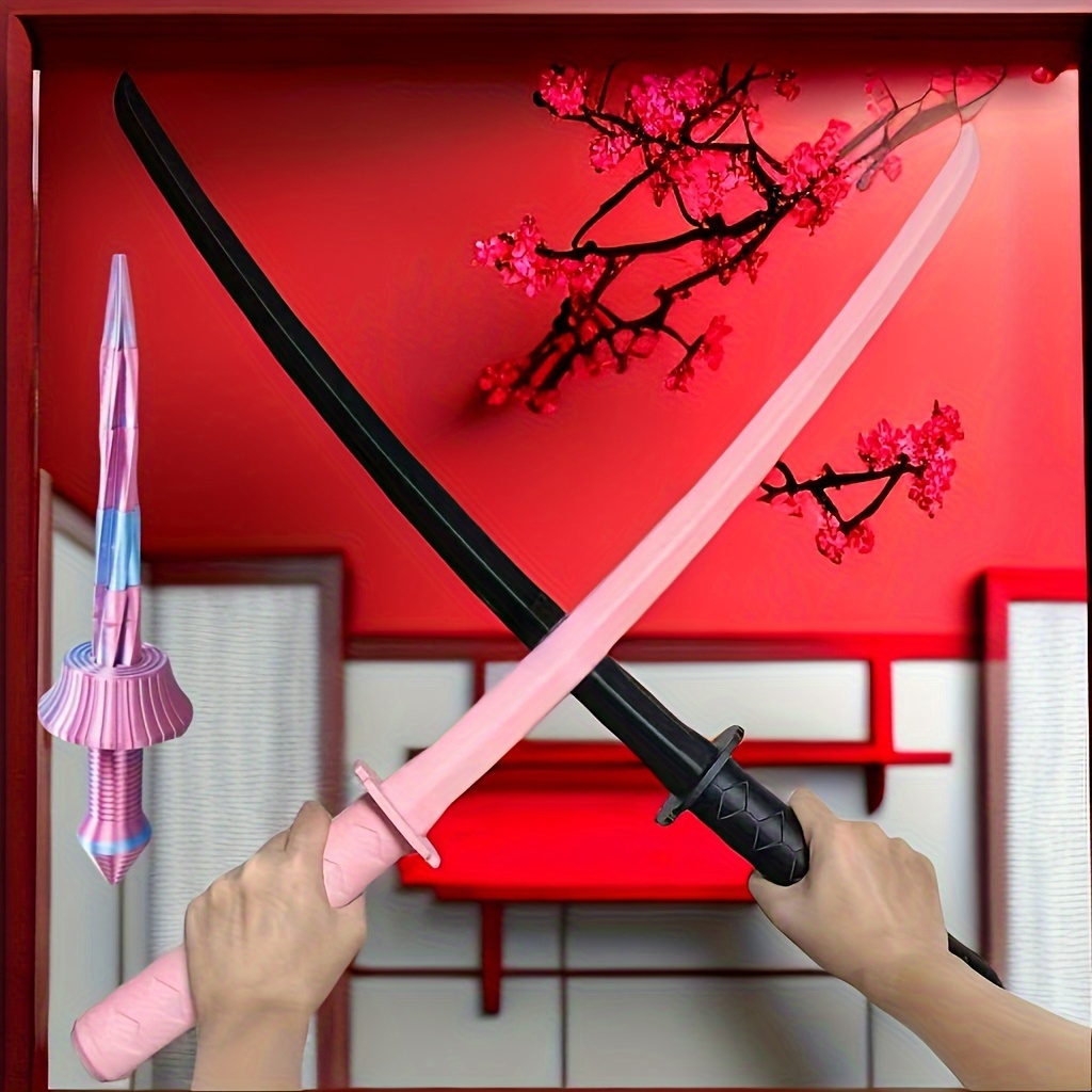 Inflatable Ninja Samurai Sword Inflatable Ninja Swords Inflated Sword Blow  Up Samurai Sword Costume Accessories For Birthday Ninja Theme Party - Temu