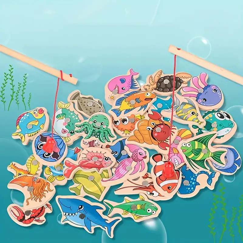 Offrez ce jeu de pêche magnétique Fishing Graphic à votre enfant !