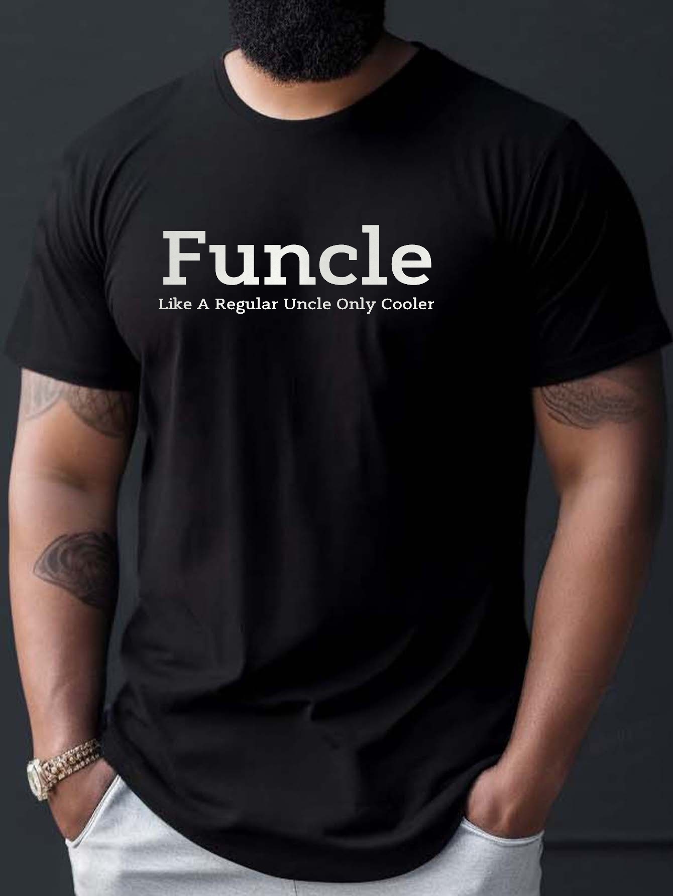 Mens Funcle Definition T shirt Funny Graphic Uncle Family Tee