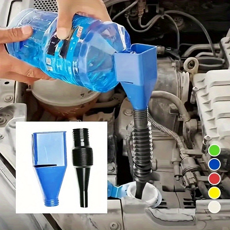 Trichter Benzin Diesel Screen Wash Add Blue Water Oil Kraftstoff mit Filter  für Autos und Motorräder Motoröl