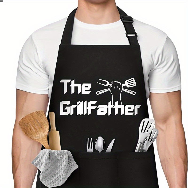 Apron for Men - Mr. Good Looking is Cooking - Personalized Men Birthday  Gifts Apron with Pockets