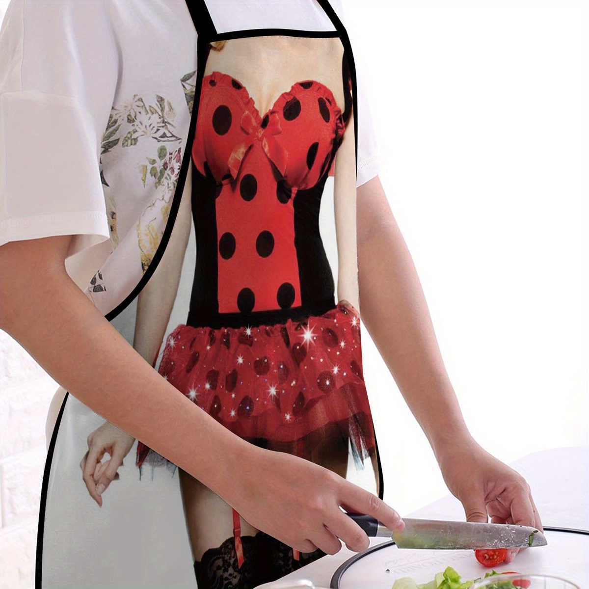 Funny Muscle Man Kitchen Apron Sexy Women Cooking Pinafore - Temu