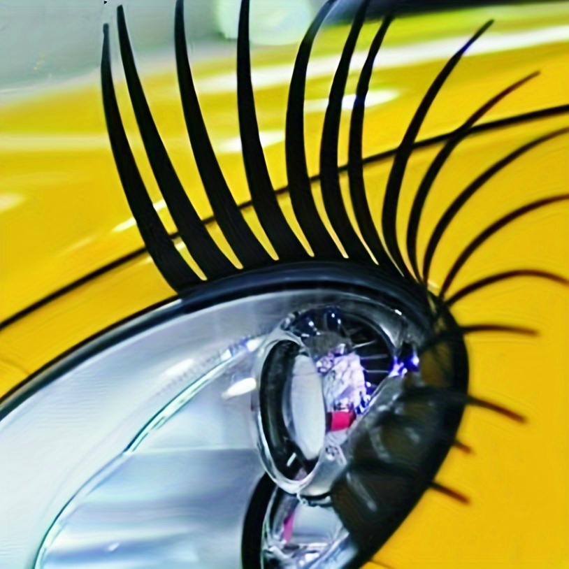 Eyelash For Car - Temu