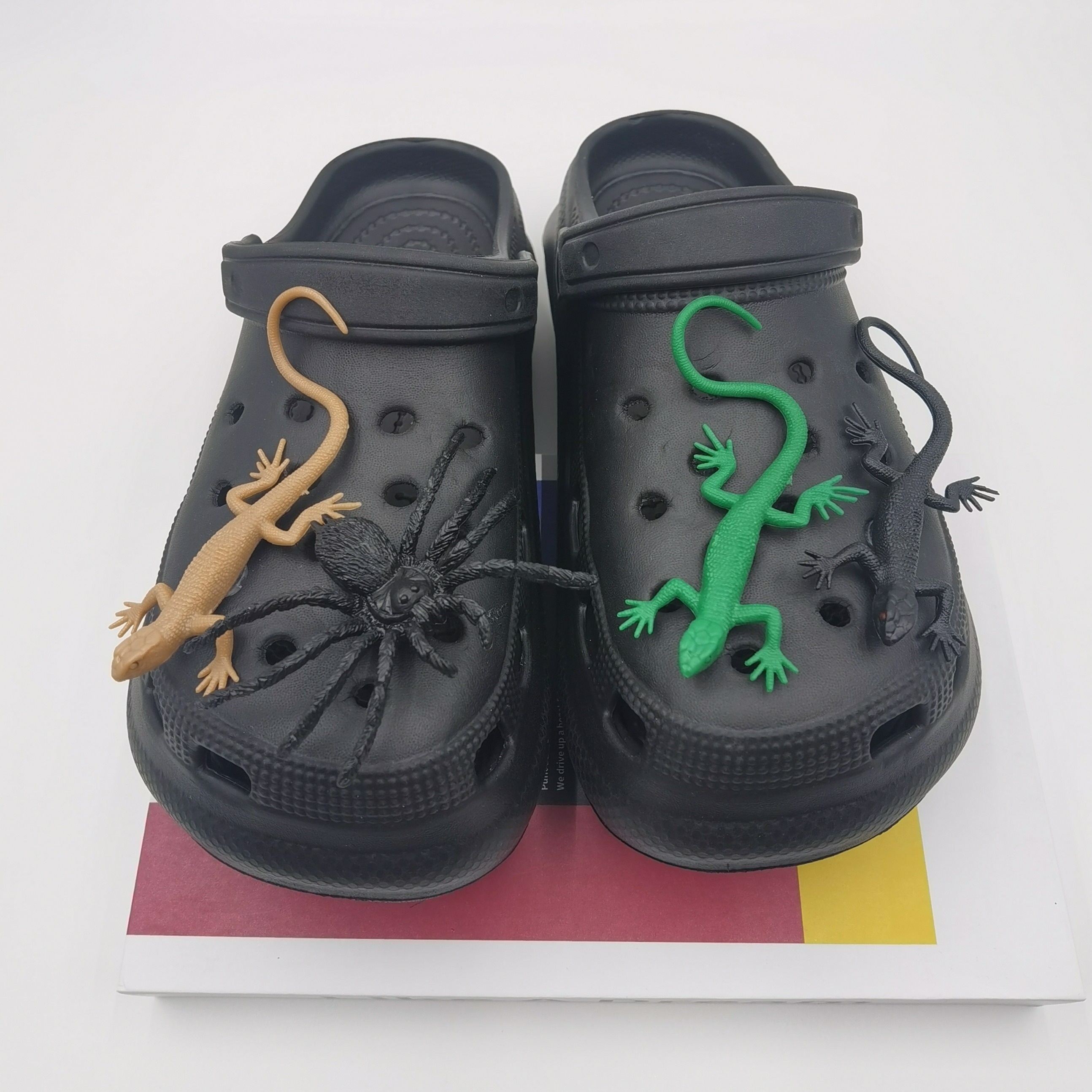 23pcs Spider Man Shoe Charms For Crocs Jibbitz Diy Pvc Shoe
