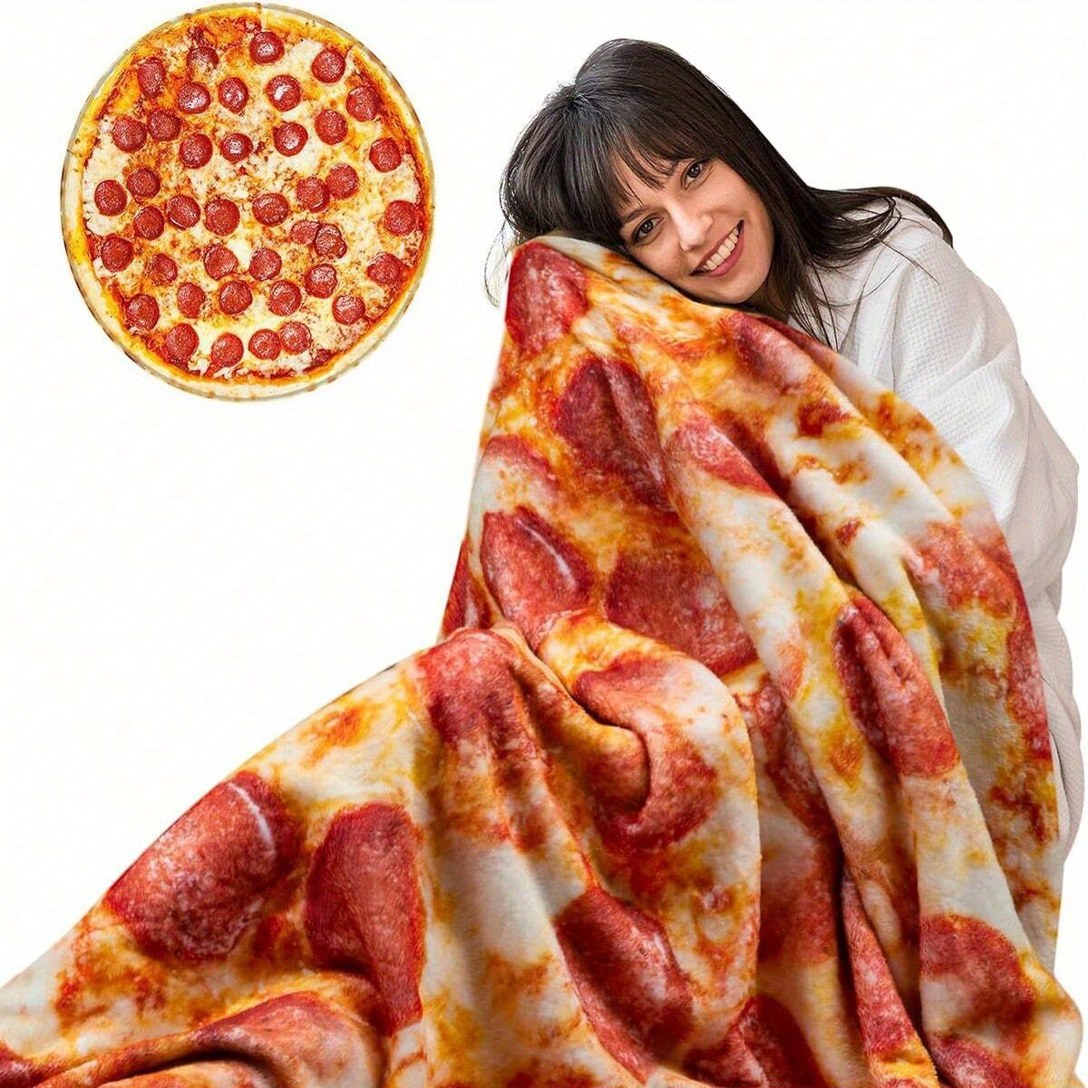 Pizza Blanket - Temu