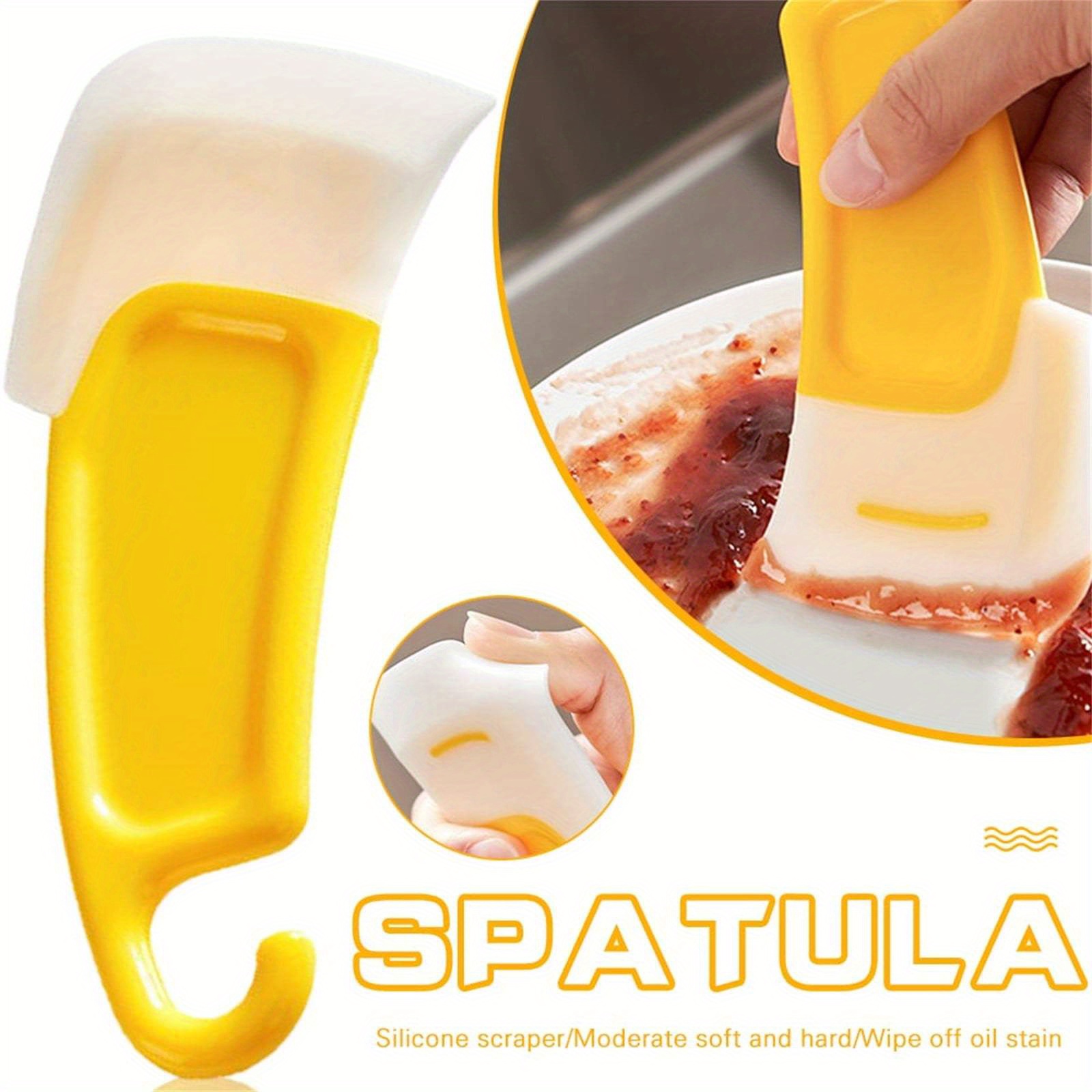 Dropship 1pc Jam Spatula Jam Spatula; Unique Kitchen Gadget; BPA Free And  Food Safe Crepe Spreader; Kitchen Spatula; Fun Gadget For Gourmets; Jar  Spatula For Scooping And Scraping to Sell Online at