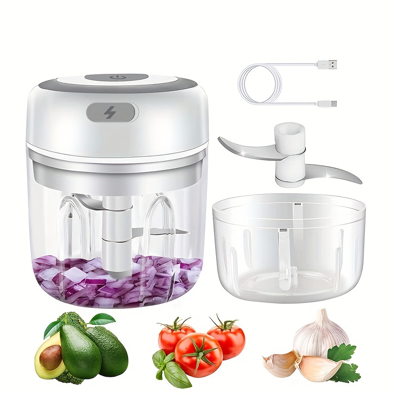 Telcuisine Meat Grinders for Home Use, 2L Electric Food Processors  Stainless Steel Meat Chopper with Egg Whisk for Meat, Vegetables, Fruits  and Nuts