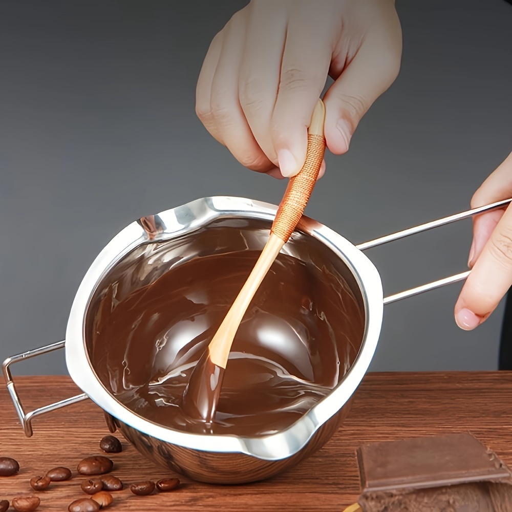 Chocolate Melting Pot, Silicone Chocolate Melter, Microwaveable, For  Butter, Cheese, Candy, Sauce And Caramel, Melting Chocolate For Molds - Temu