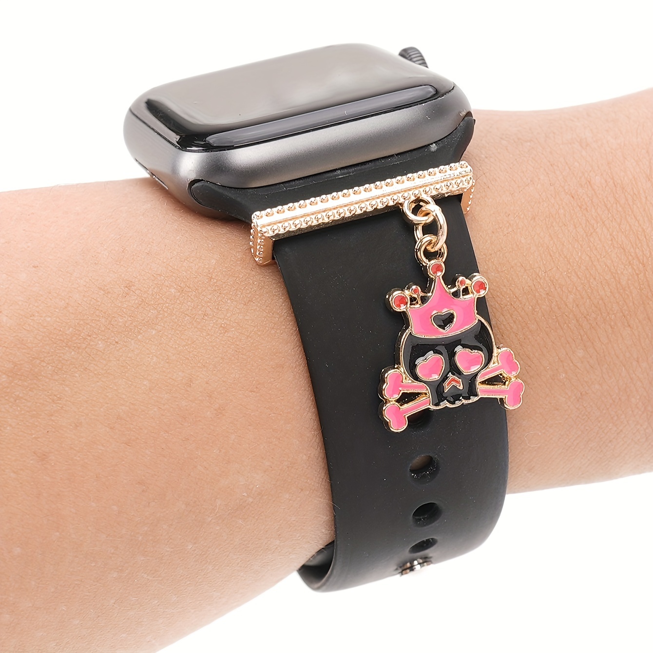 Correa Amazfit Gts 4 Mini Pulsera con Adorno Love Negro