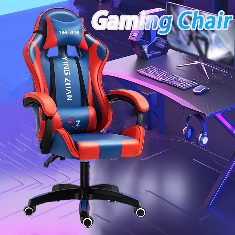 Office Chair Lumbar Support Pillow Car Computer Gaming Chair - Temu