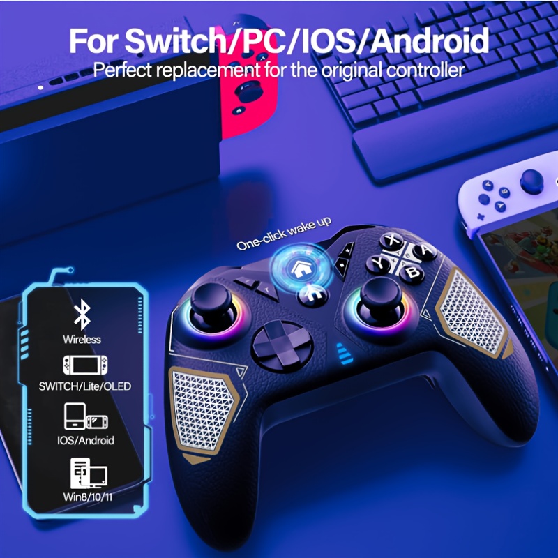 2pcs/4pcs/6pcs Ps5/ps4/switch Pro/ Xbox Series S Controlador - Temu Chile