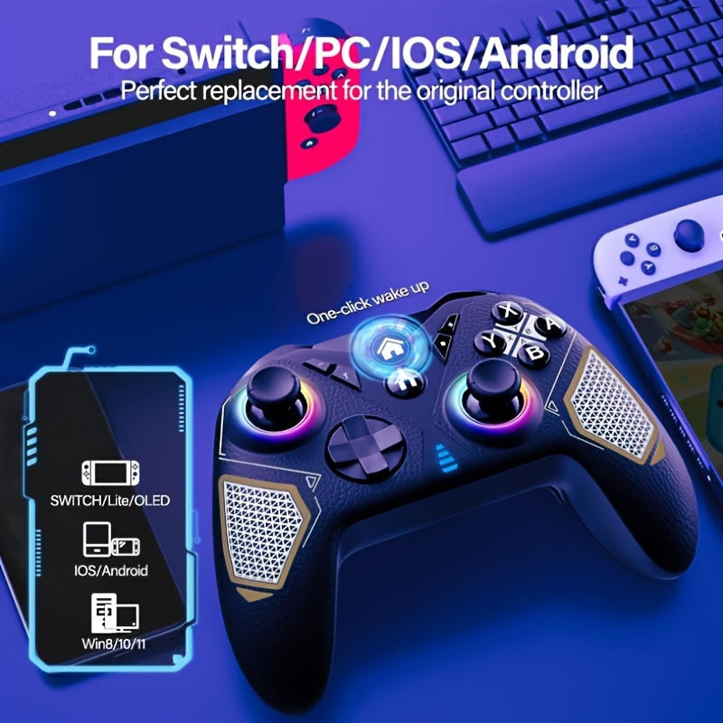 ESHOPANGIE Control Joystick Gamepad Bluetooth Celular Android Pc