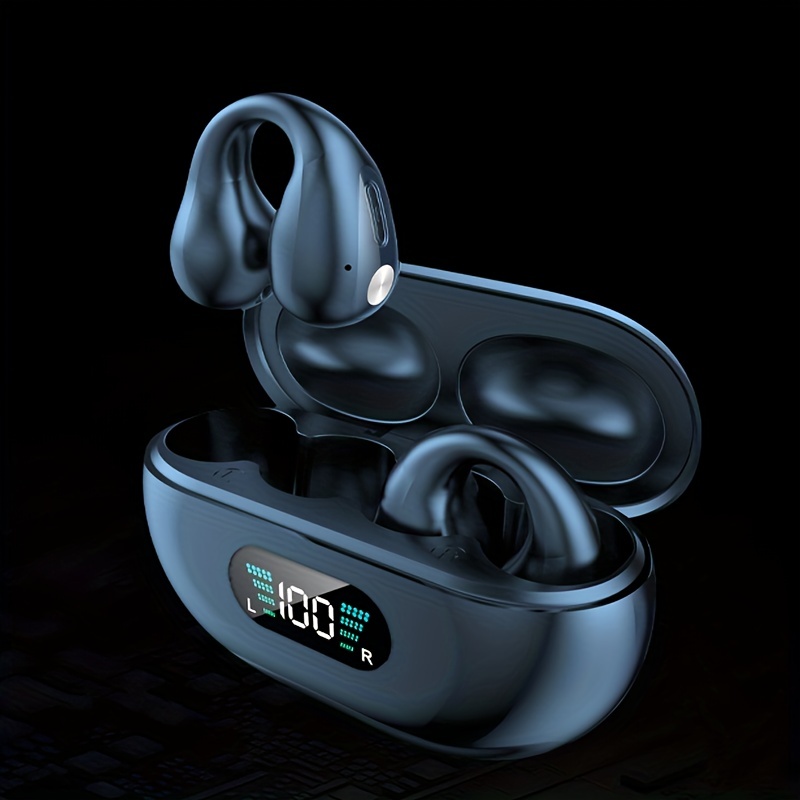 Ip68 Auriculares Impermeables Nadar Auriculares Conducción - Temu