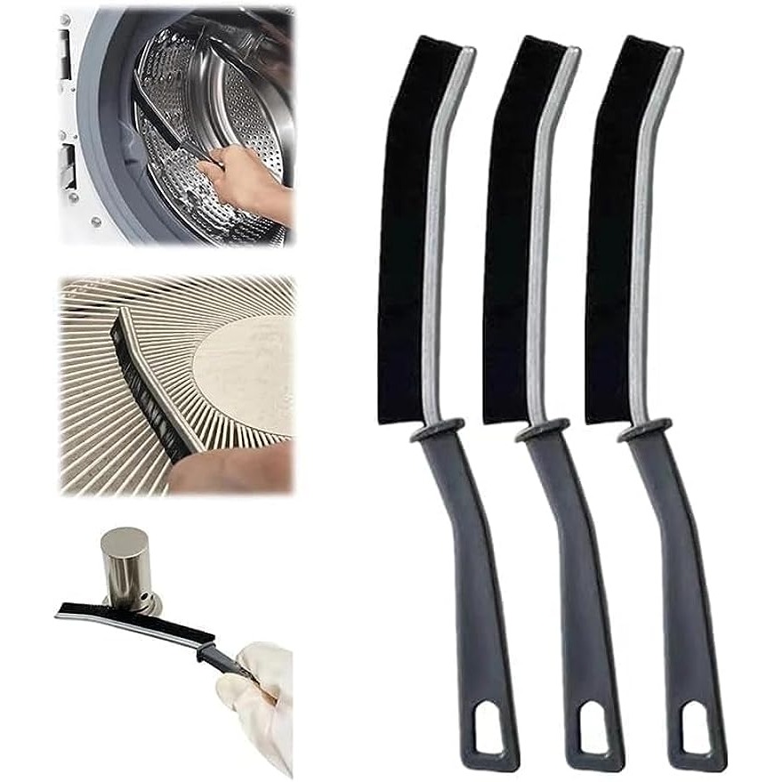 3 Pcs Hard Bristle Crevice Cleaning Brush, Gap Cleaning Brush Multi-Purpose  Window Sill Kitchen Toilet Seat Covers Bathroom Tiles, Bristled Crevice