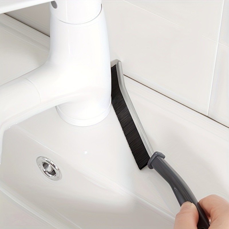 Limpiador de ducha para limpieza, cepillo de limpieza de ducha 2 en 1 con 1  cerdas rígidas y 3 cepillos de esponja, cepillo de limpieza de 37 pulgadas