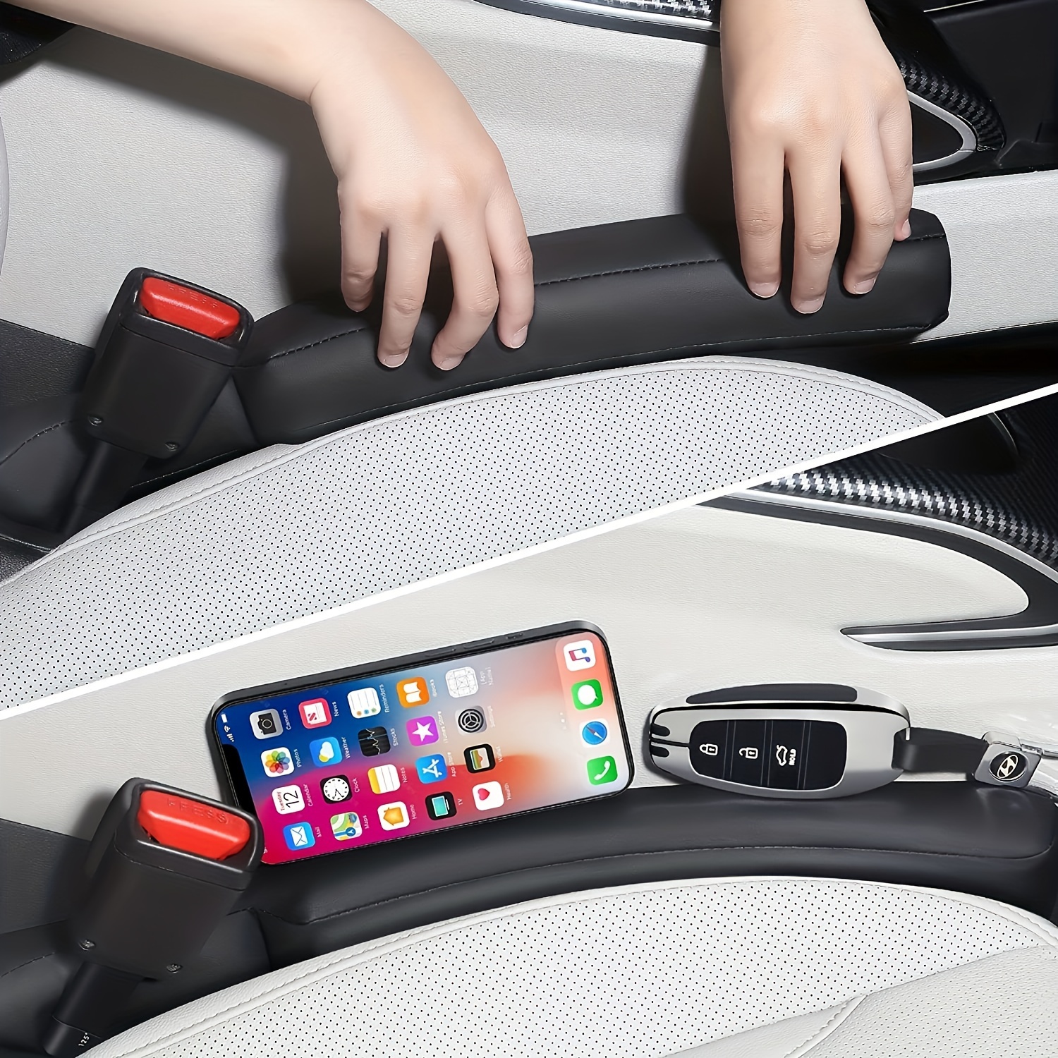 Car Seat Filler Pu Leather Soft Side Seam Plug Leak-proof Filling Strip Car  Accessories Interior Universal Decoration - Temu