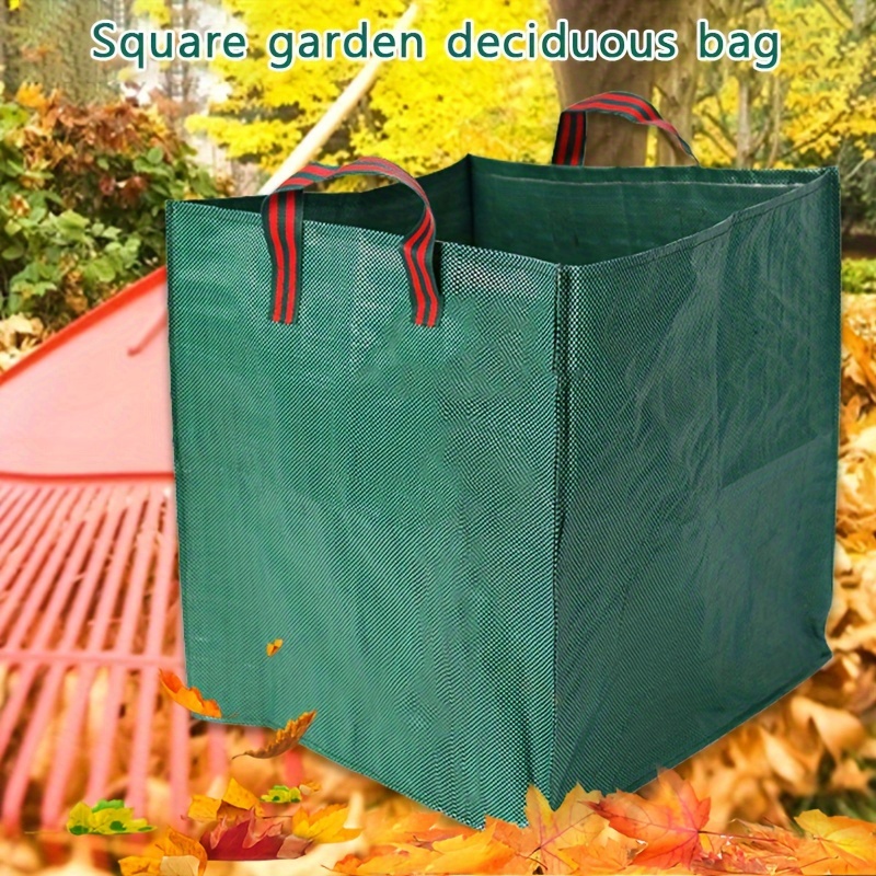 Large Capacity Square Garden Leaf Drop Leaf Collection Bags, Dead Leaf Bags,  Waterproof Yard Sundries Bags (72 Gallons) - Temu