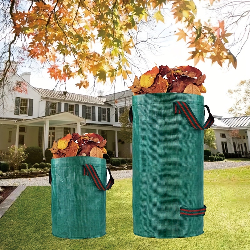 Outdoor Garten Müll Lagerung Trash Bag Tragbare Faltbare Garten Blatt  Mülleimer Für Garten Camping Gras Sammlung Bin - AliExpress