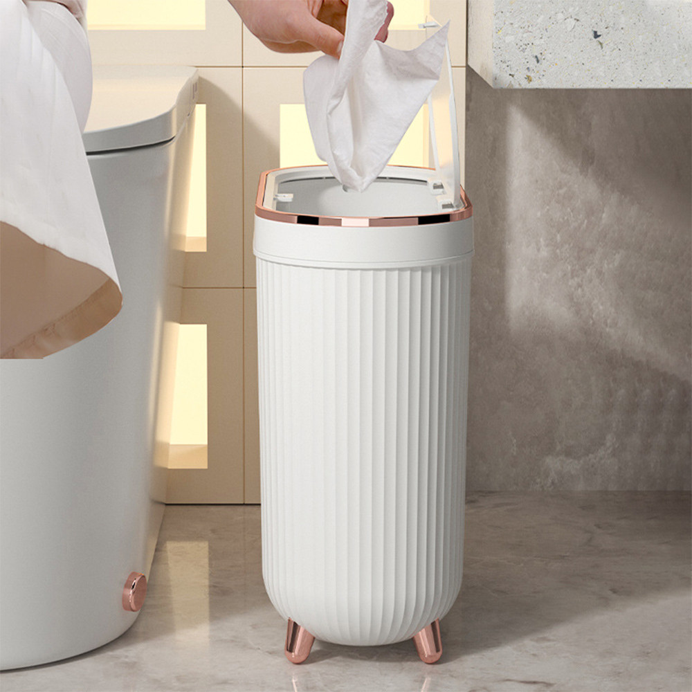 ⇒ Cubo de basura baño spirella blanco bambu 3 lts ▷ Precio. ▷ Comprar con  los Mejores Precios. Ofertas online