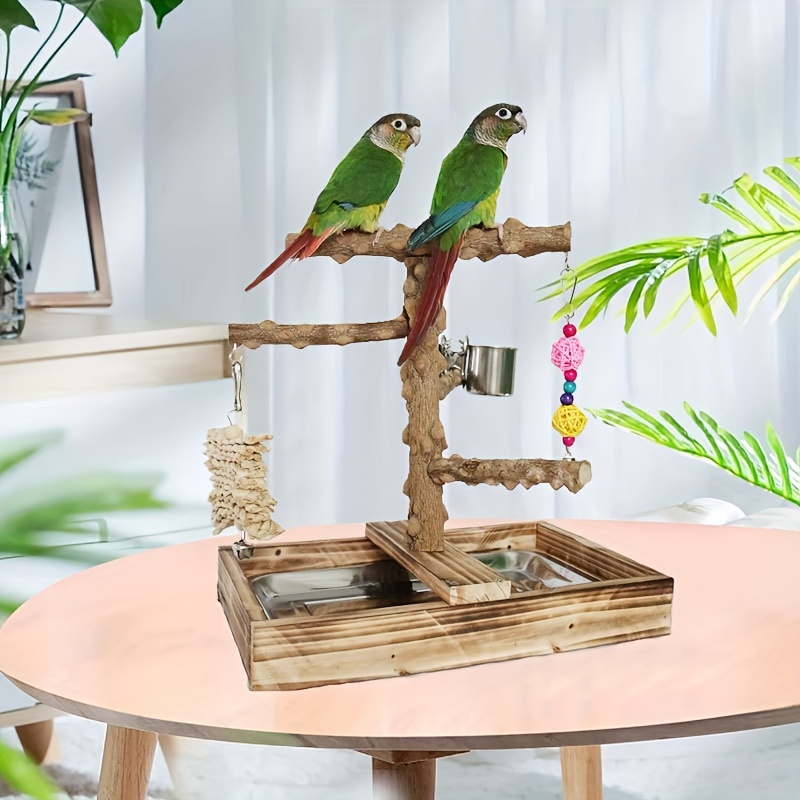 Colorful Bendable Bird Rope Perch Swing Perches Stand Climbing Rope for  Parrot Budgie Canary Cage Standing Toy , 23. Length