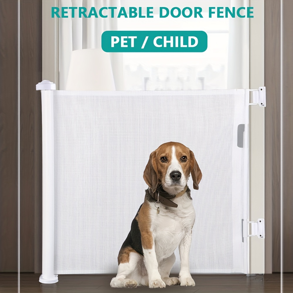 Puerta plegable extra ancha de madera para mascotas y perros, cerca de 4  paneles de 24 pulgadas, para la casa, sendero, puerta, escaleras