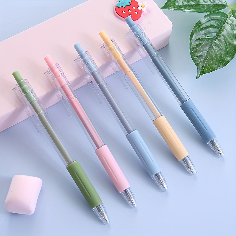 8 Pcs Cute Pens Kawaii Pens Fun Pens, 0.5mm Cat Paw Shiny Luminous  Ballpoint Pen