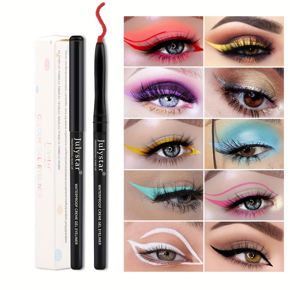 Eyeliner Gel Waterproof - Temu