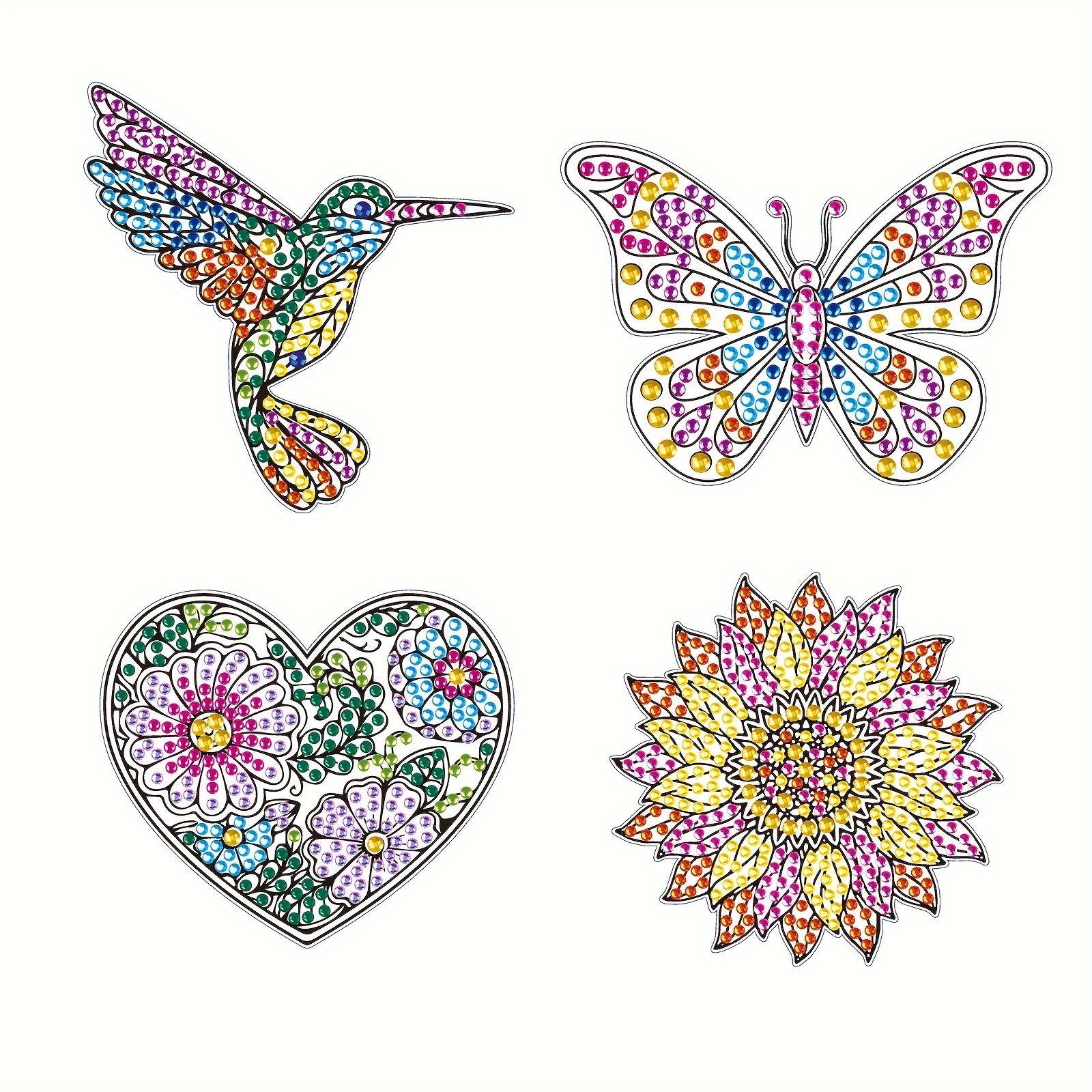 Hummingbird Water Drop Diamond Painting Kit For Adults Diy - Temu