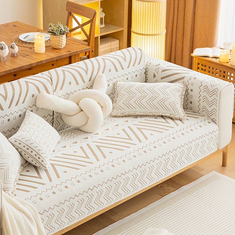 Non slip Jacquard Sofa Cushion Cover Sofa Slipcover - Temu