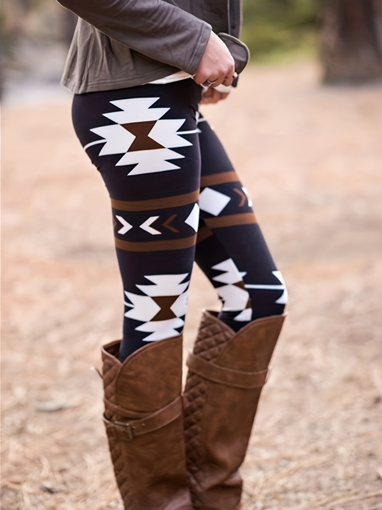 Leggings con cintura elástica Monograma - Mujer - Ready to Wear