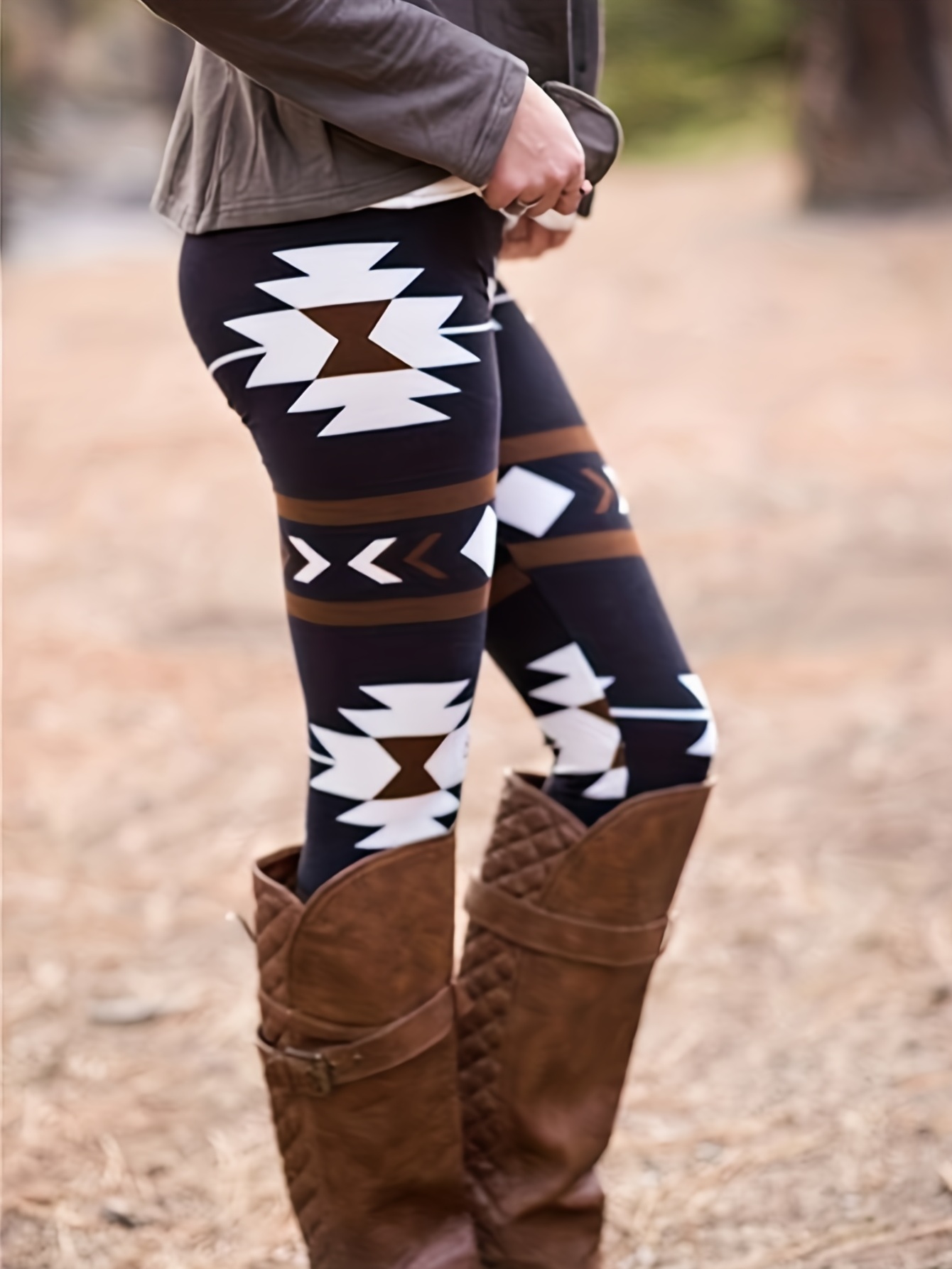 Leggings Boho - Temu New Zealand