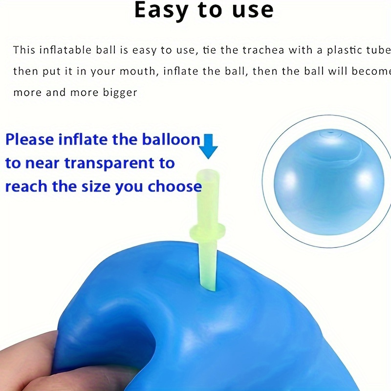 1pc Outdoor Bubble Inflatable Balloon Toy Stretchy Bubble Ball For