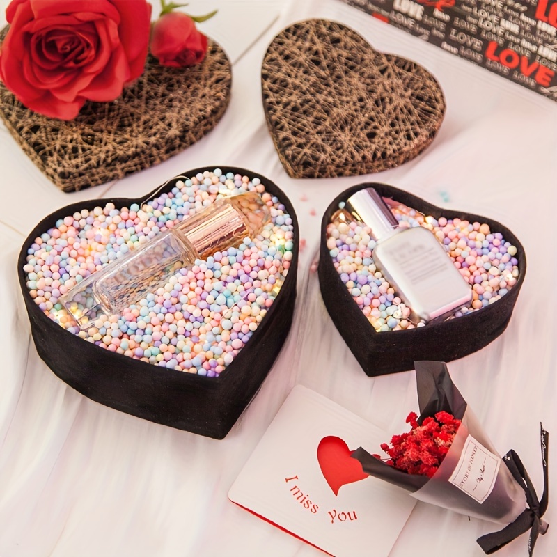 Dream Lifestyle Gift Box Heart Shaped Gift Boxes for Valentines Father's  Day Birthday Presents Wedding Bow Decorative Boxes with Lids Luxury Durable  Flowers Packaging Box 