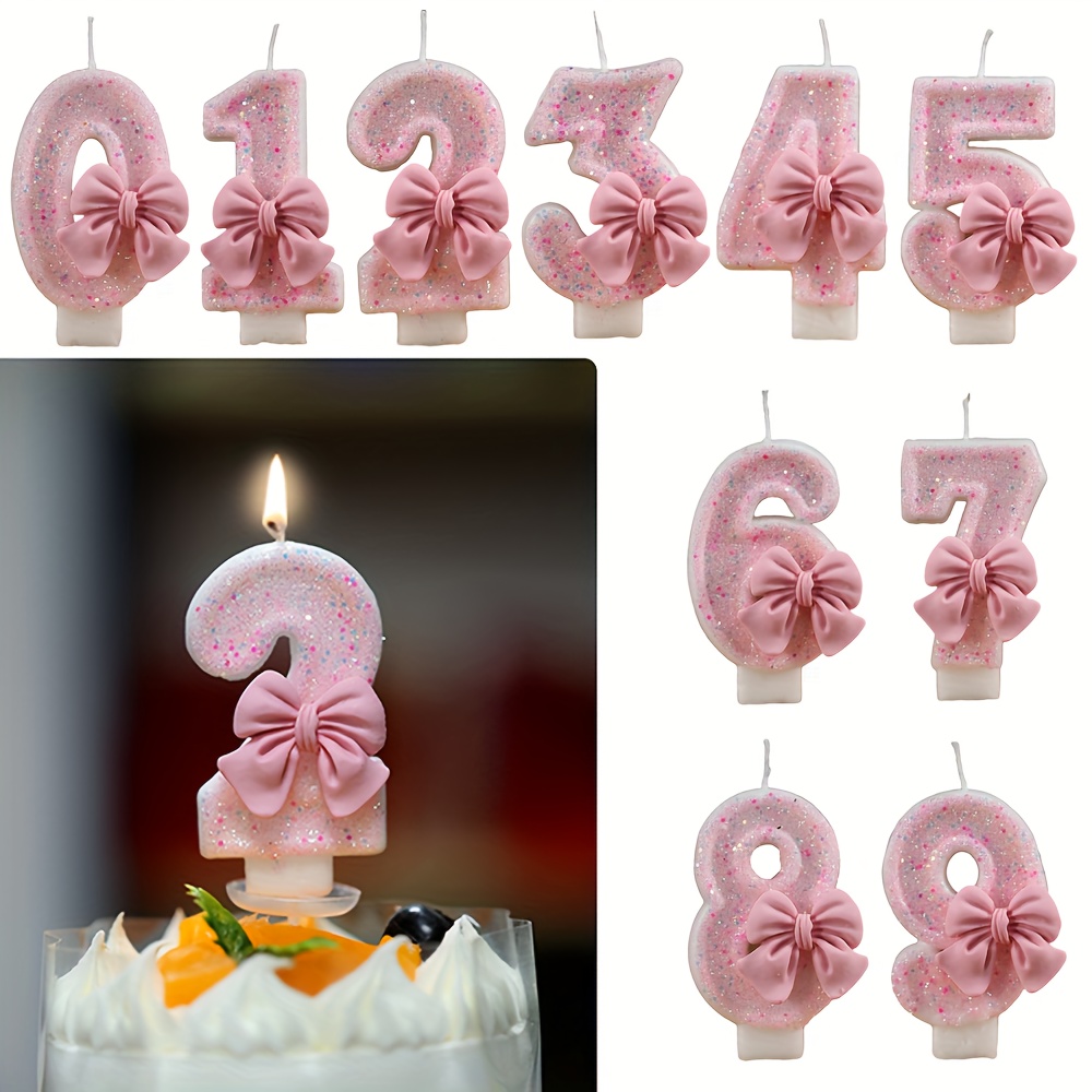 Vela arcoíris número 18 feliz cumpleaños 3D velas para decoración de fiesta  de pastel de cumpleaños, suministros de celebración de aniversario de boda