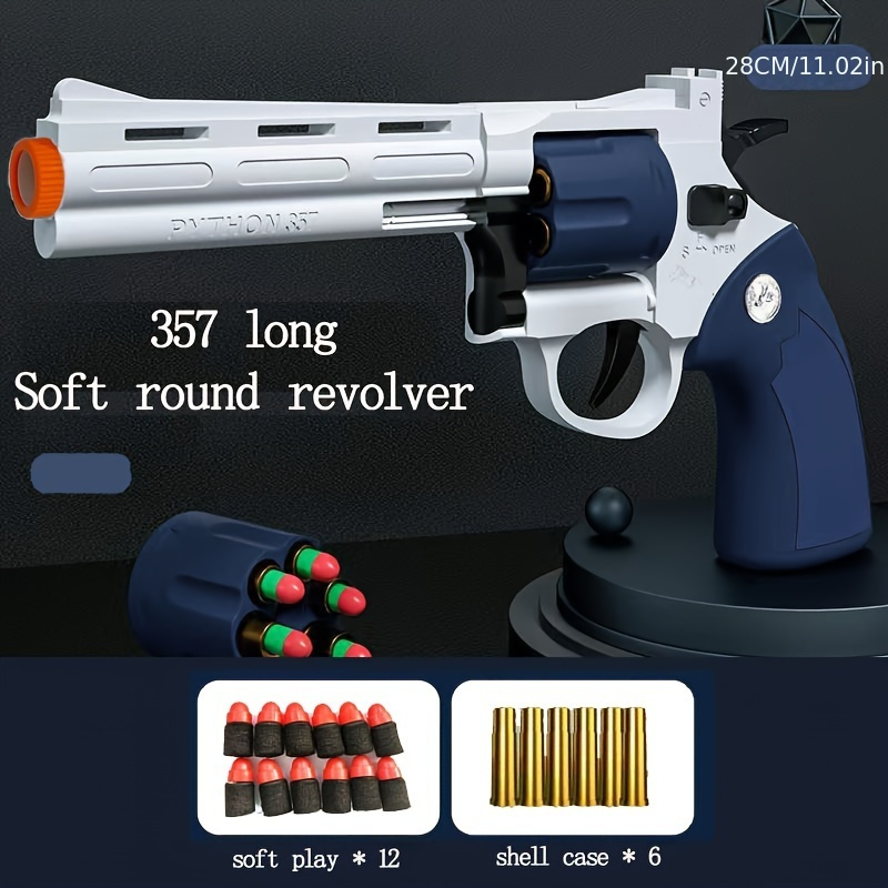 ZP5 Soft Bullet Revolver Pistol Toys Manual Shell Ejection Launcher EVA  Bullets Gun Airsoft Shotgun Pistol For Kids Gift 2040 From Newtoywholesale,  $12.16
