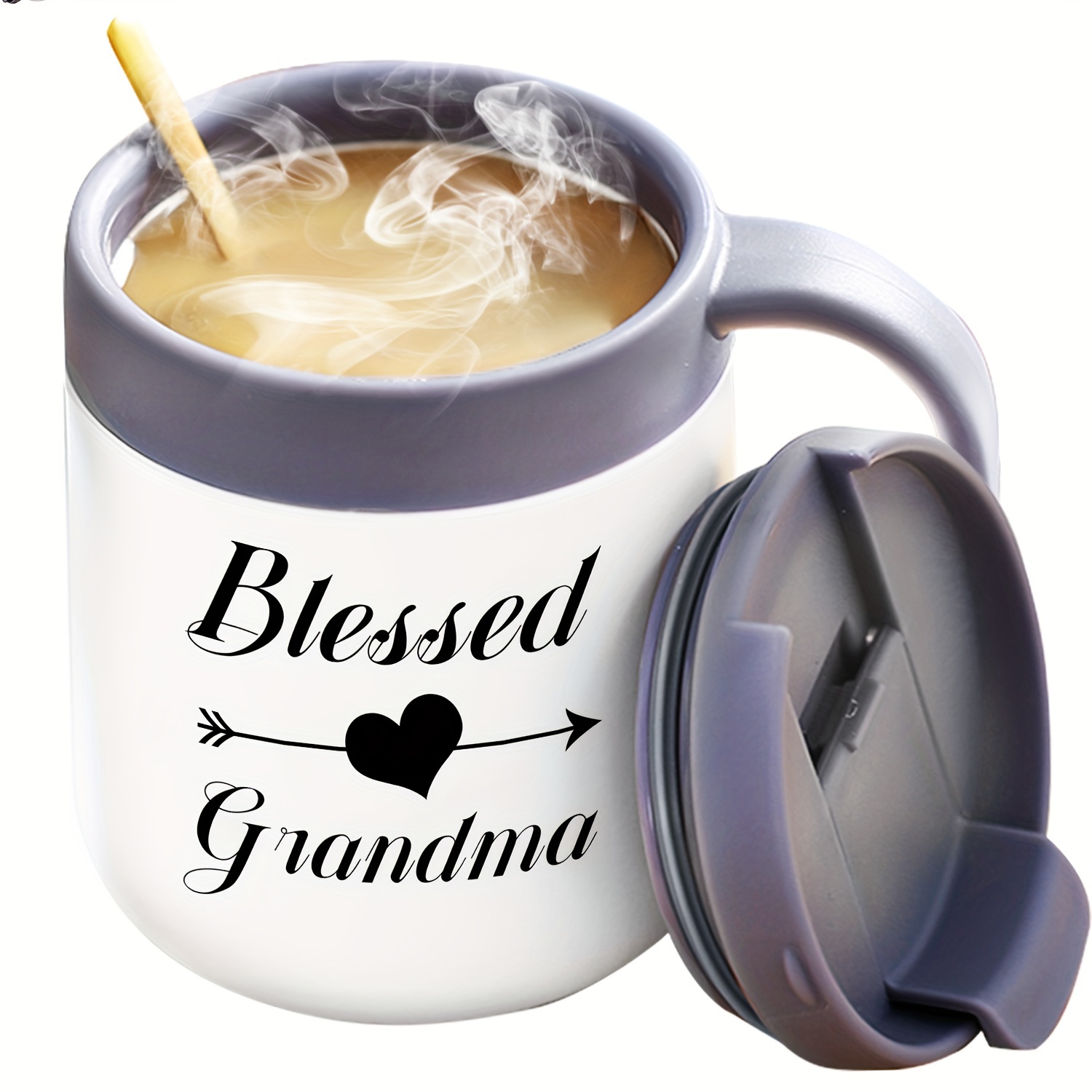 Grandkids Spoiled Here - Engraved Stainless Steel Tumbler For Grandma, Cute  Gift For Mothers Day, Cute Grandma Gift Mug